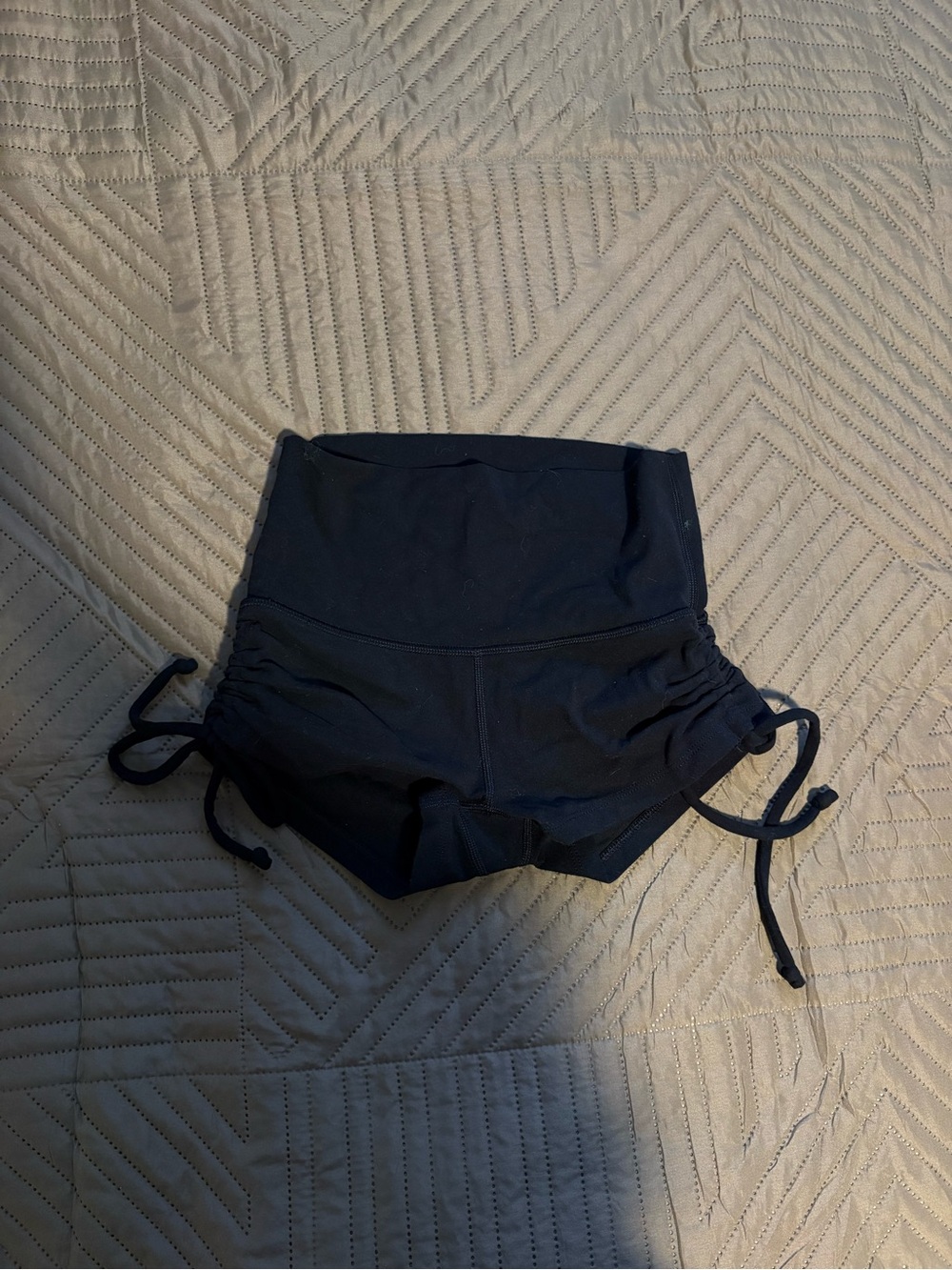 TNA High-Waist Black Women's Shorts